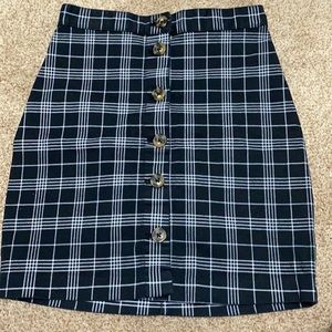 Plaid Skirt